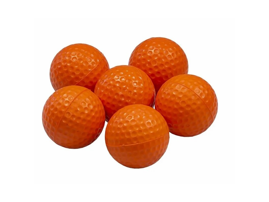 Pack de 6 Bolas para Golf LONGRIDGE Multicor (Espuma - Tu)