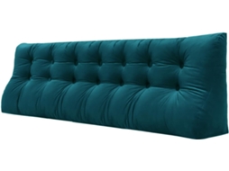 Almofada VERCART Veludo 25 x200 x55 cm Verde