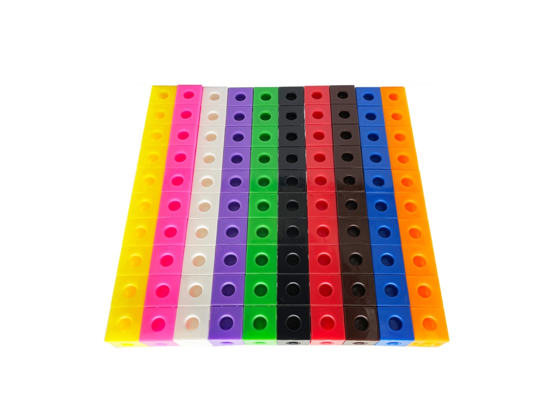 Mali 100pcs Blocos de Construção Educativos Brinquedo Criança 3 6 Anos Cantos Arredondados Reutilizáveis