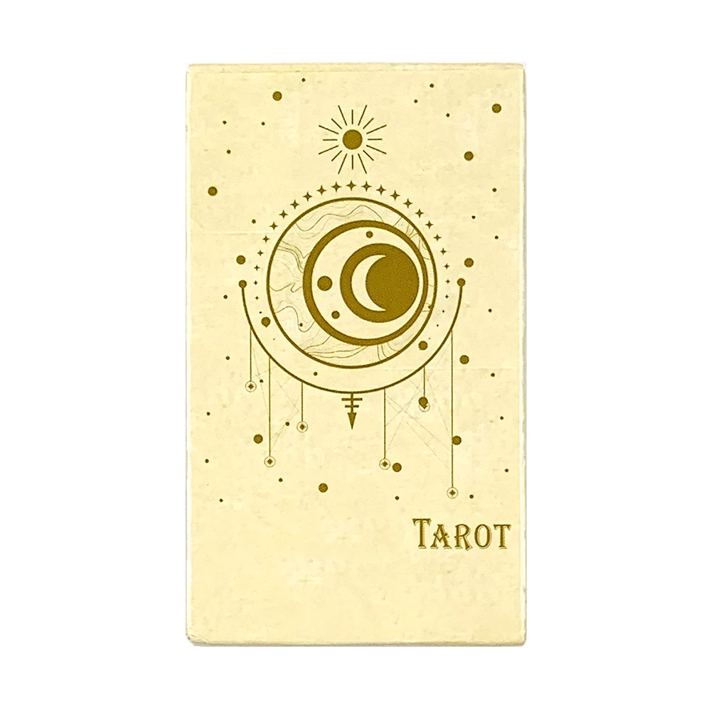 um Novíssimo Jogo de Tabuleiro de Tarô com 78 Cartas para Adivinhação e Previsão, Ideal para Iniciantes. MDUG