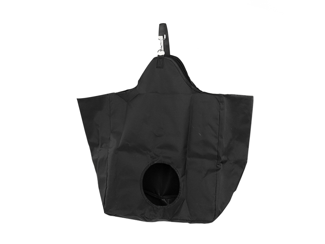 Bolsa de Feno para Cavalo Oxford Resistente com Anéis Metálicos Portátil para Alimentação