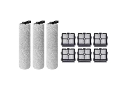 Conjunto De 9 Peças Para Lavadora De Pisos Sem Fio Ifloor 3 Floor One S3, Incluindo Escova Rotativa, Filtro E Escova De Rolo.