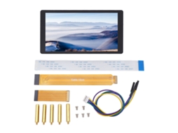 Tela Sensível Ao Toque Capacitiva De 5 Polegadas, Toque De 5 Pontos, Ips, Interface Dsi Para Raspi 5 4b 3b Cm4 Cm3