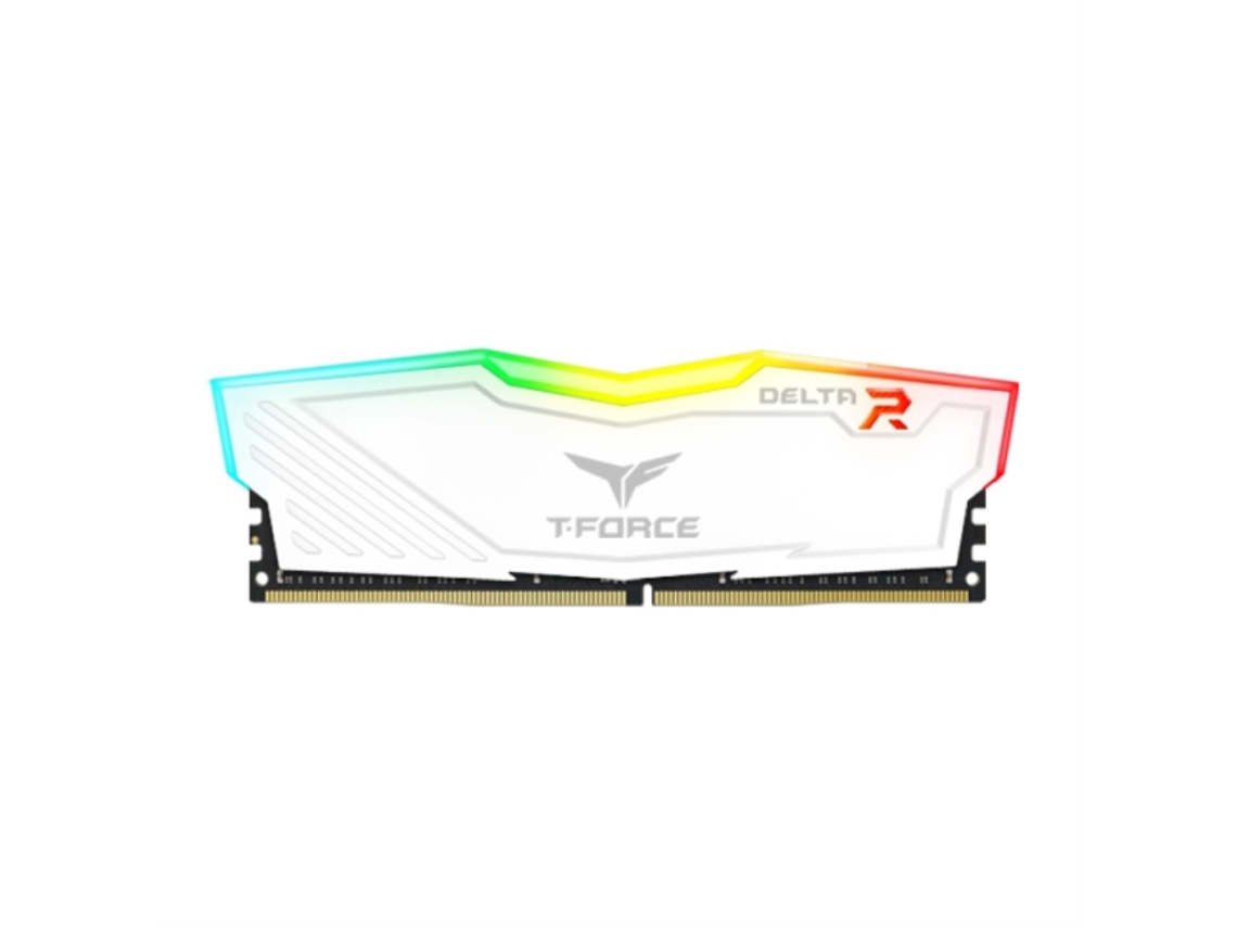 DDR4 Teamgroup T Force Delta RGB 16GB X1 3200 Branco Team Group