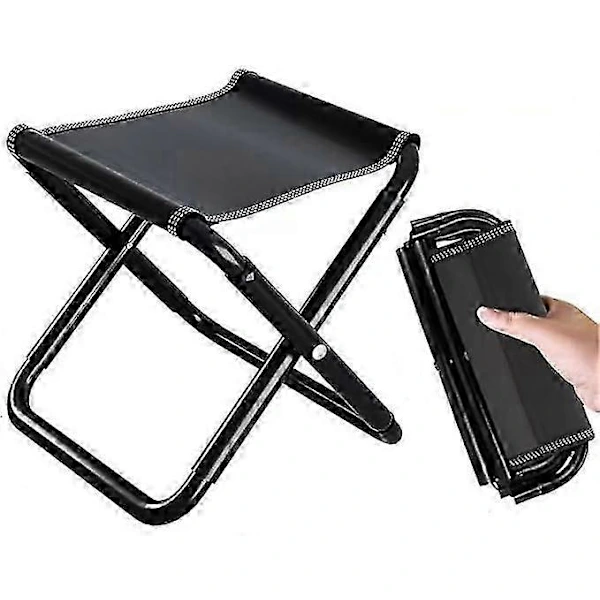 Banqueta dobrável AQUAFORGE, com capacidade de carga de 180kg, portátil, para camping