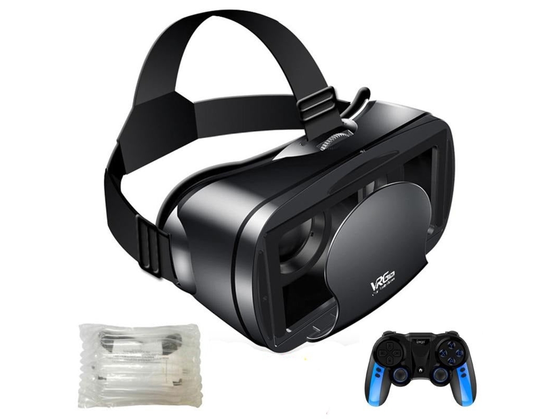 Óculos espertos de vr 360 graus panorâmicos do telefone móvel 3d realidade  virtual caixa de fone de ouvido google jogo capacete para 4.7-7.0 polegada  smartphone - AliExpress