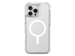 Capa para iPhone 16 Pro Max UNIQ Pele Sintética Branco