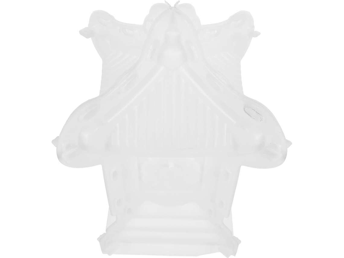 Molde De Plástico Branco Para Balaustrada Romana De Pavilhão De Jardim, Resistente.
