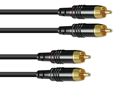 Cabo SOMMER CABLE 2x2 1m bk Hicon