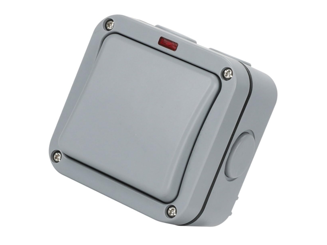 Interruptor De Iluminação À Prova D'água Ip65 De 20a, Adequado Para Sistemas.