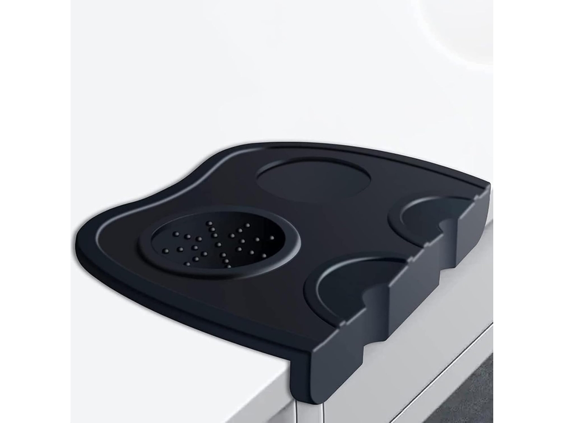 Tapete De Compactação Ideal Com Proteção Nas Bordas, Silicone Para Acessório Barista, Protetor Bancada, Compactar Pó Café.