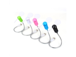 Ventilador Usb Portátil Laxiscreed, Silencioso E Flexível Em Design De Mini Cobra, Dobrável Para Maior Conforto
