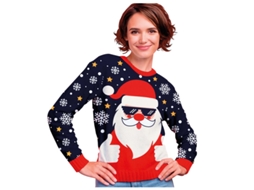 Suéter legal de Natal do Papai Noel para mulheres