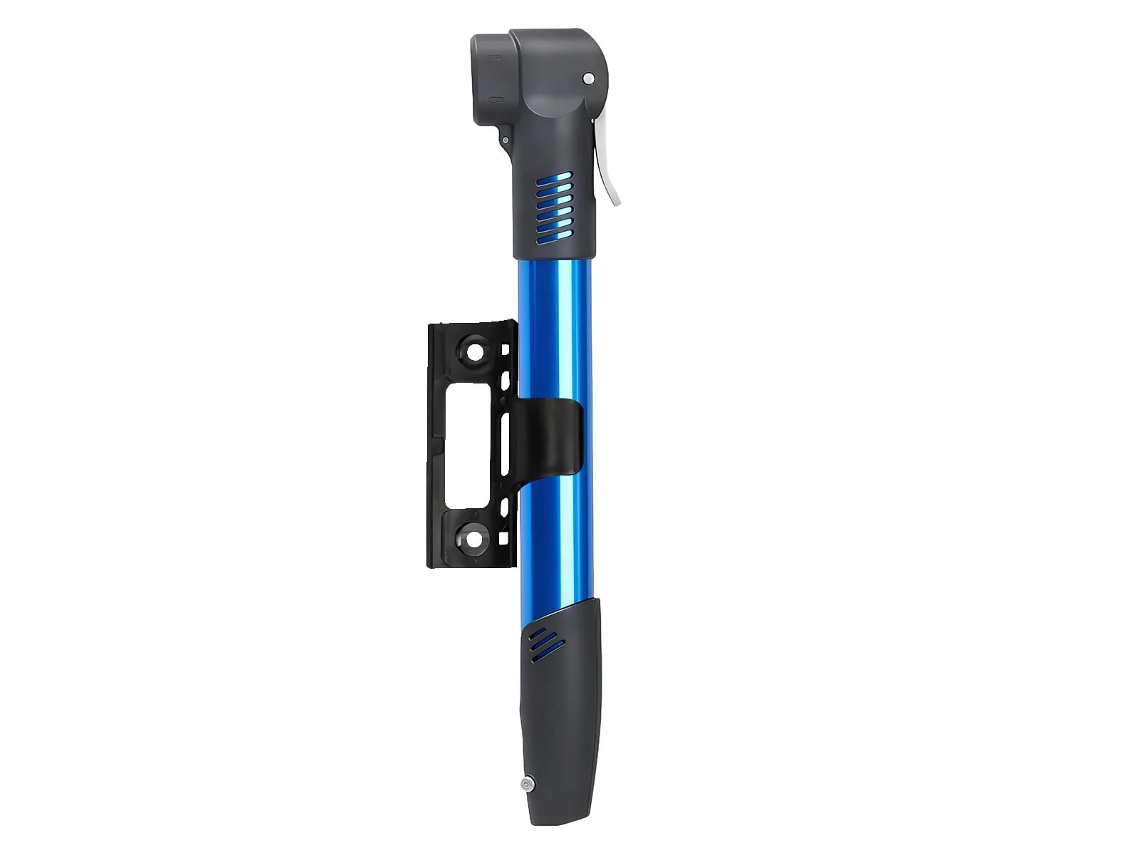Bomba Portátil Com Suporte Pressão Até 100 Psi Para Bicicleta E Moto