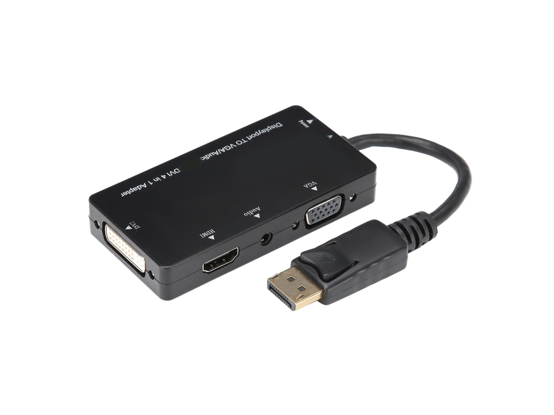 Lurelia Adaptador Displayport Para Hdmi Displayport Hdmi Vga Dvi Para Hdmi Vga Dvi