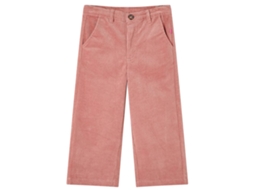 Calças Para Criança Bombazina Rosa-velho 128