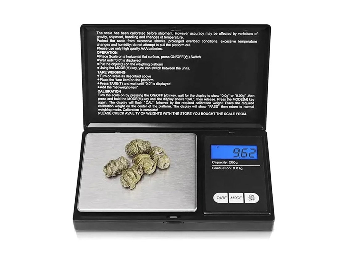 Balança De Cozinha, Mini Balança Digital De Bolso Alta Precisão, Eletrônica, Precisa, Joias, Ouro, Gramas
