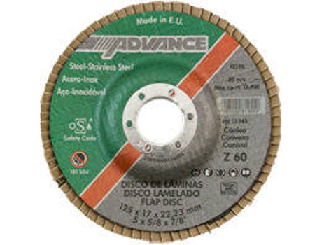 Disco De Lamela Advance By ADVANCE BY PFERD By Pferd Uso Universal - Aço/Inox Advance (Ø 180 Mm Z80)