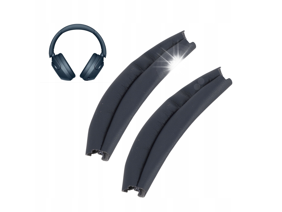 Almofadas Zruxe Para Auscultadores Wh-xb910n Pele Proteica 2 Unidades (conforto Reforçado, Instalação Fácil)