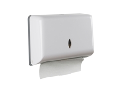 Dispenser de Papel Toalha Parede Z Fold Branco Abs Simples