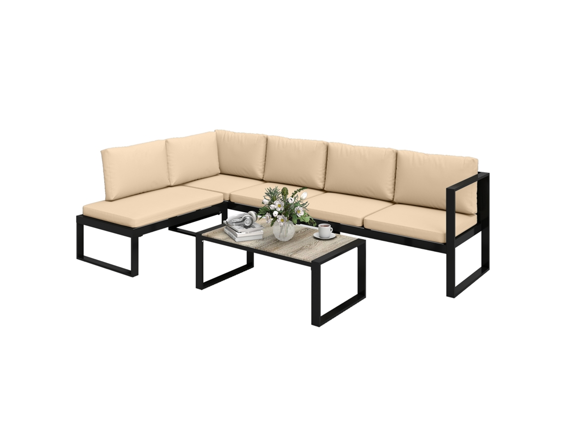 Conjunto de Móveis de Jardim 2 Peças PENGJIANG SHOP