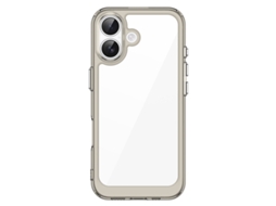 Capa Colorida E Completa Para Celular, Resistente A Quedas, Com Design Espacial.cinza Translúcido - Apple Iphone 6/6s