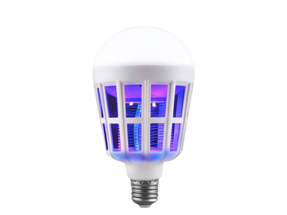 2026 bombilla Led Exterminadora de Mosquitos Ac220v Base E27 Modos de Iluminación para Interior Y Exterior Jardín Patio Sala Dormitorio