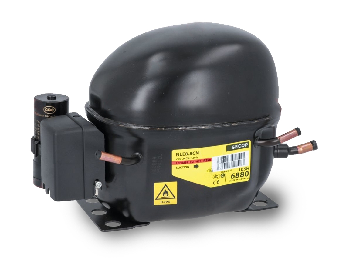 Compressor Secop Nle8.8cn R290 Lmbp 8,76cc até Acabar Stock para Frigorífico/congelador Cmp352df
