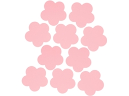 Adesivos Autoadesivos Antiderrapantes Em Peva Para Banheira, Com Estampa De Pétalas Rosa, Tamanho 8,5 X 8,5 Cm, Pacote
