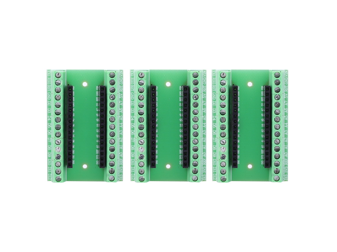 Laxiscreed Adaptador De Terminal De Expansão Com Função De Proteção Para Microcontrolador