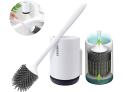 Escova Sanitária de Silicone com Suporte, com Cerdas Macias AQUAFORGE