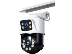 Câmera Ip Ptz Poe 4k de 8mp com Lente Dupla para Videovigilância e Cftv SFUSHOS