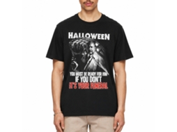 Rockinstone Halloween Your Funeral Black Adult T-shirt Size:s