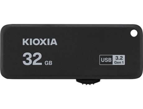 Pen Drive  TransMemory 32GB U365 USB 3.2 Preto