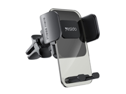 Suporte Transparente Para Celular Yesido Para Saída De Ar Do Carro