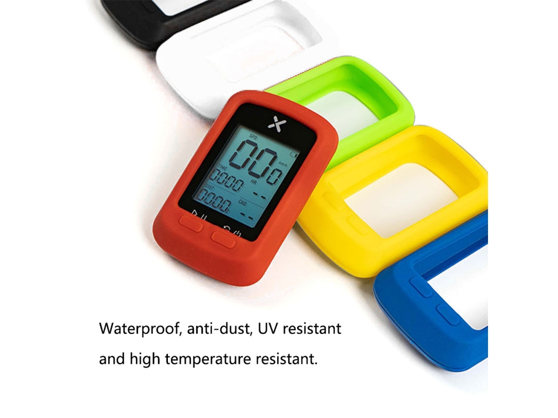 Capa de silicone Mali para bike computer, impermeável, compatível com G/G+