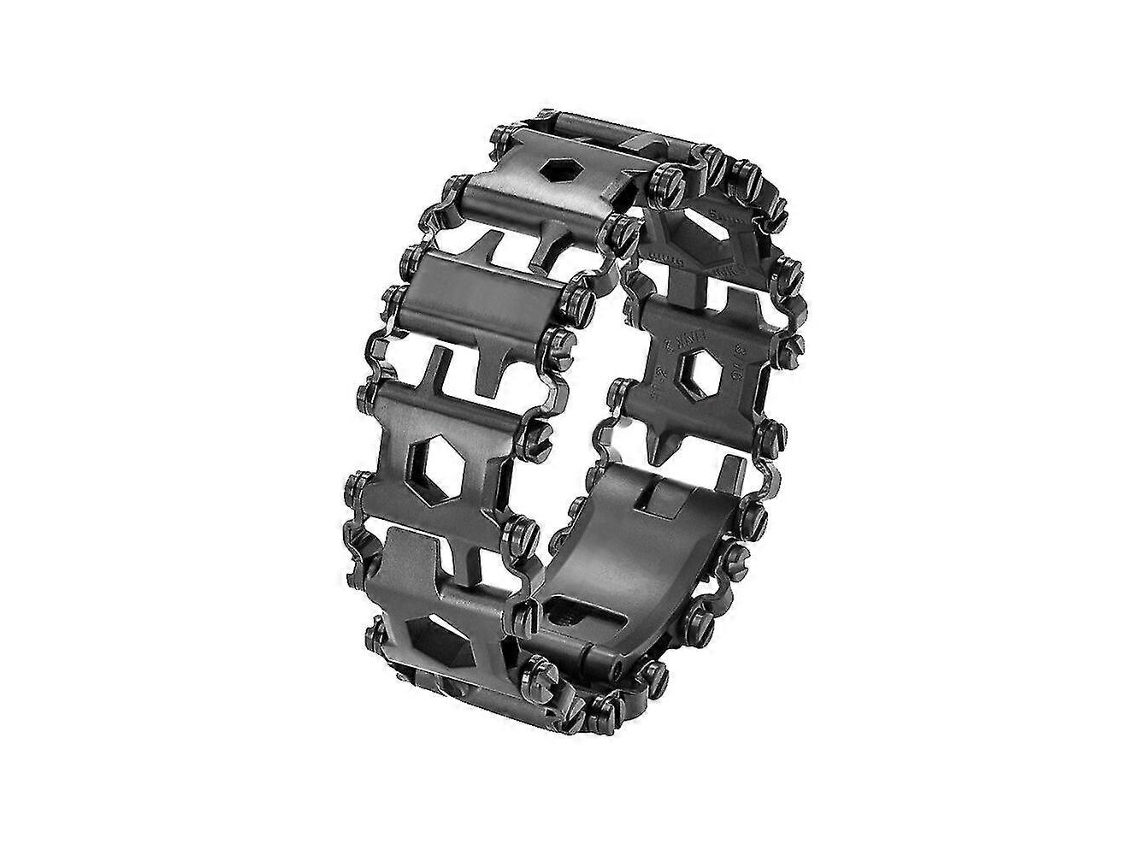 Pulseira Multifuncional 29 Em 1 Em Aço Inoxidável Para Sobrevivência E Emergências Ao Ar Livre.