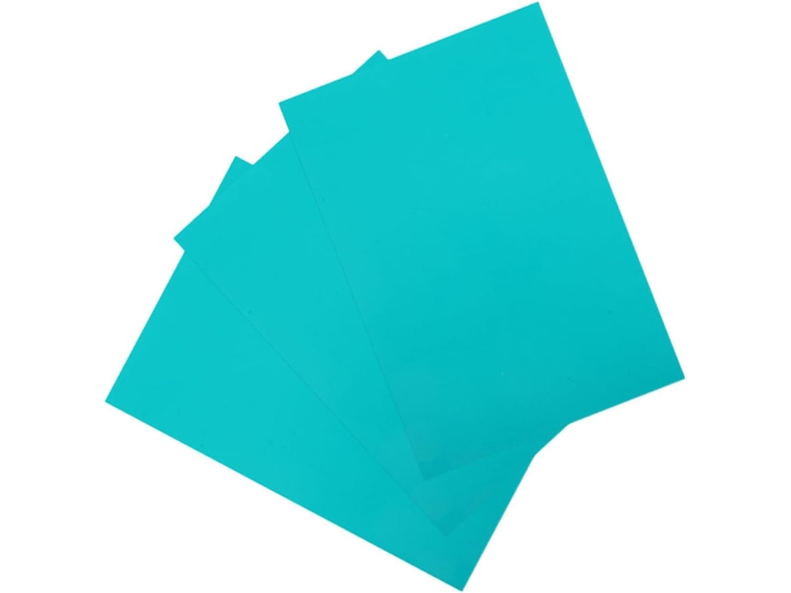 Placa De Gravação Para 3 Peças Em Pvc Verde Entalhe