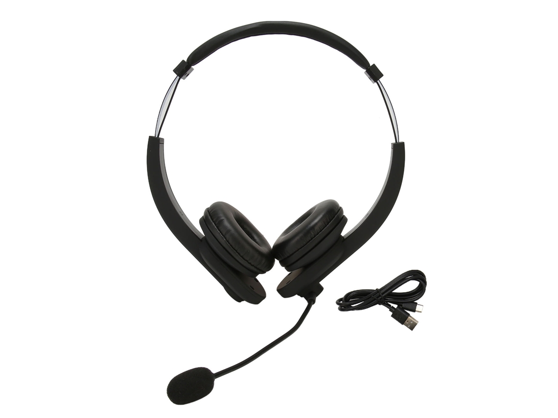 Aetheria fone de Ouvido Sem Fio com Microfone Binaural Bluetooth 5.0 e Transmissor Usb para Escritório Empresarial