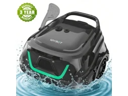 Robô Aspirador de Piscina sem Fios WYBOT A1 Filtros Duplos 120Minutos de Tempo de Execução para Piscinas de Fundo Plano Acima Do Solo Preto