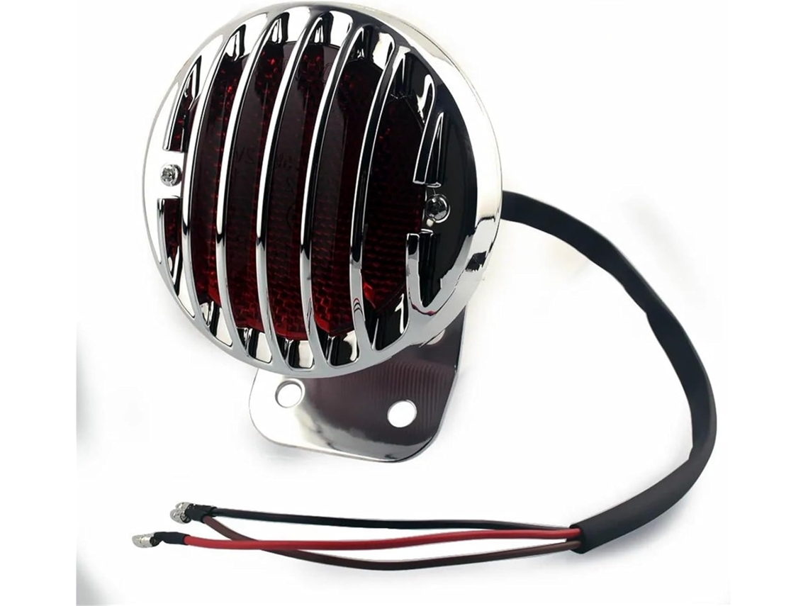 Lanterna Traseira para Motocicleta Lohfgtar Adequada Harley Chopper Bobber Softail Fácil Instalação: