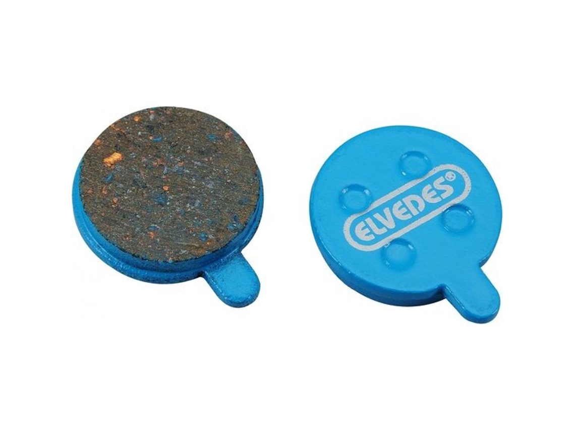 Par de pastilhas de travão mecânico orgânico para bicicletas Elvedes Alhonga SNG