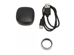 Aetheria anel Inteligente Fitness Tracker com Controle por Gestos, Resistente À Água 50m e Estojo de Carregamento