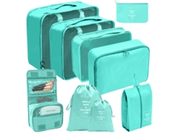 Conjunto de Bolsas Organizadoras para Viagem AQUAFORGE