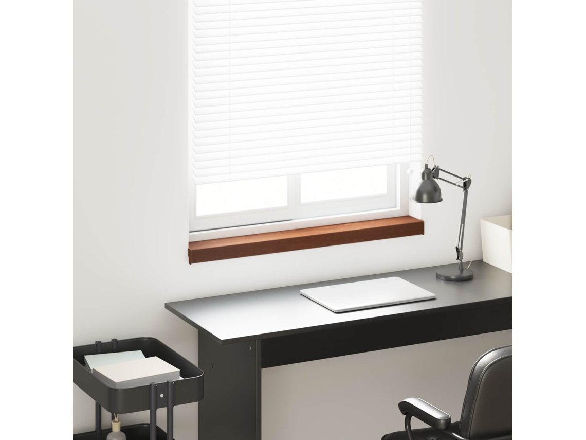 Vidaxl Soleira De Janela Madeira Marrom 80 X 10 X 4,5 Cm Pvc