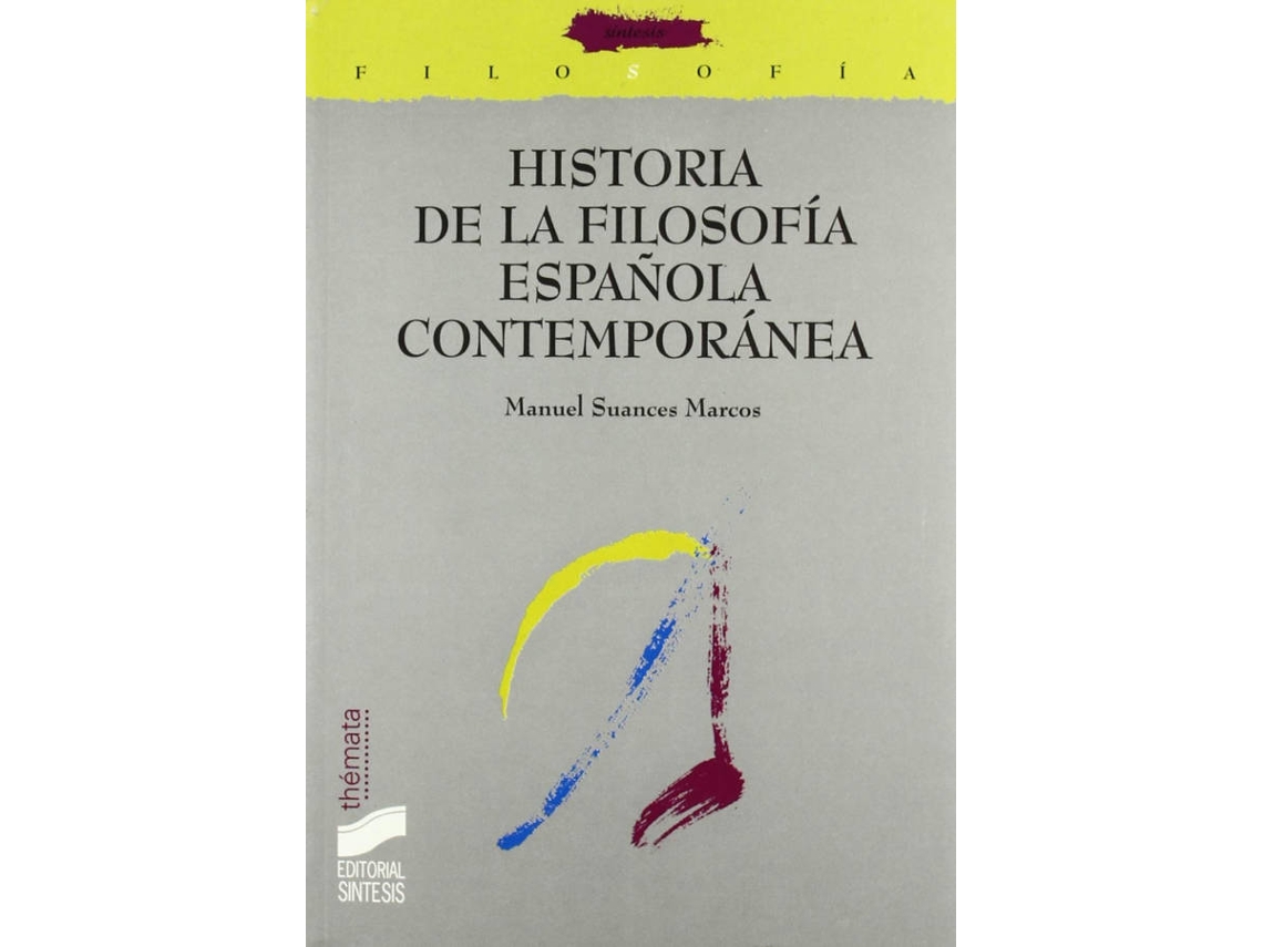 Livro Hª De La Filosofia Española Contemporanea de Vários Autores (Espanhol)
