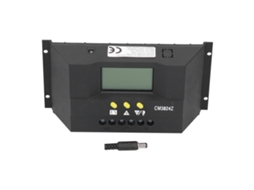 Controlador Solar Inteligente Pwm Laxiscreed 12v/24v Para Gestão De Carga E Descarga Fotovoltaica