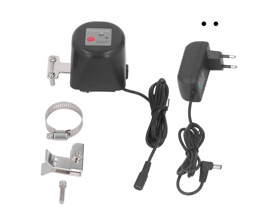 Controlador De Válvula Elétrica Inteligente Wifi Automática Multifuncional Para Gás E Tubulações