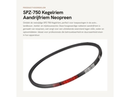 Escolha Segura - Cinturão De Ação 750 Mm - Cinturão De Ação - Cinturão De Ação Em Neoprene - Desenho Trapezoidal - Flexível - Seguro Em Uso