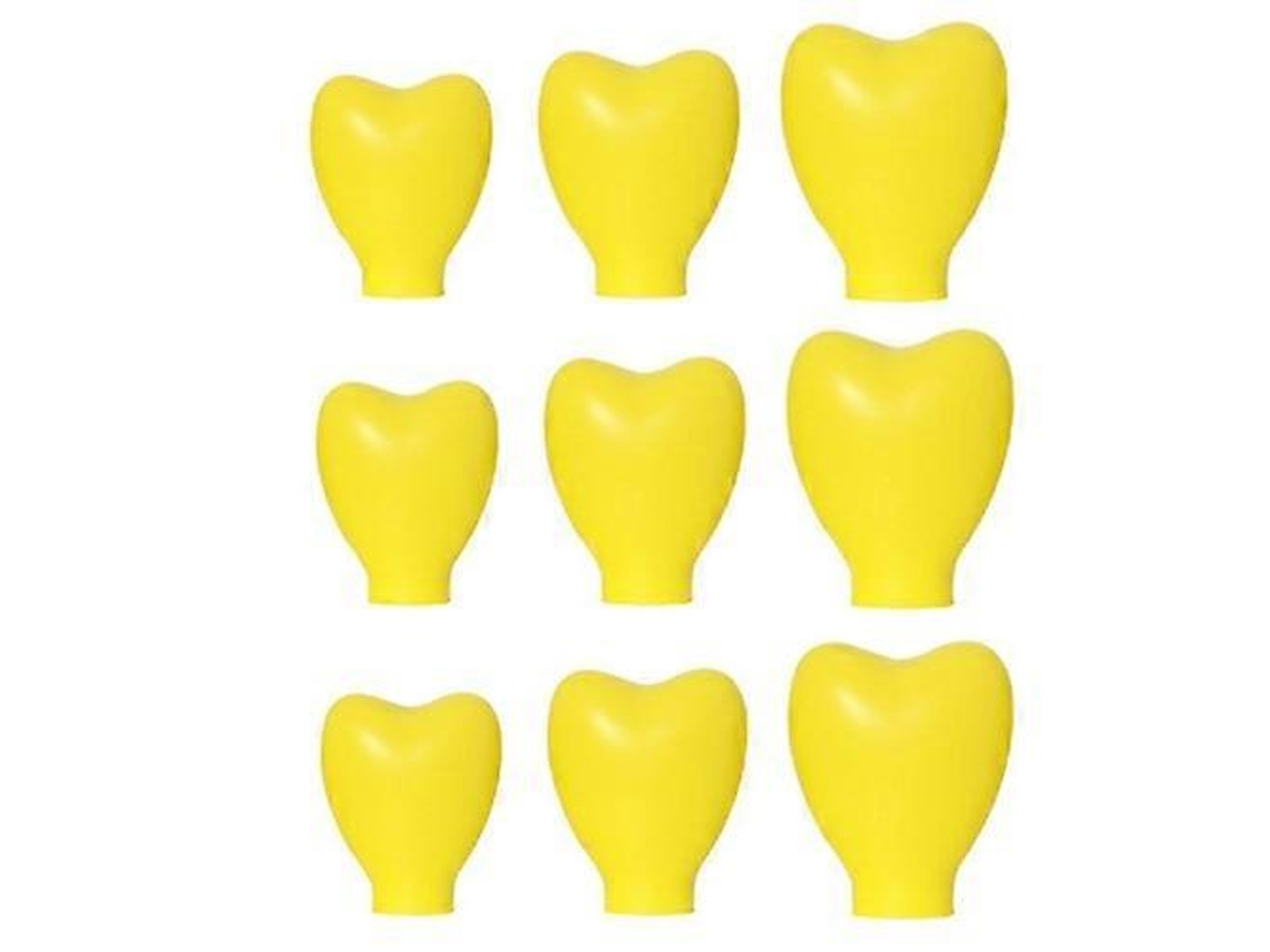 Pacote Com 3 Cerdas De Silicone Para Pincéis De Maquiagem Everley891